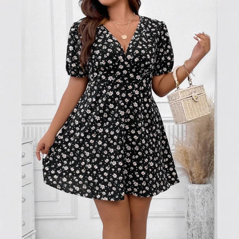 Mini-Robe Vintage Femme – Chic et Grande Taille