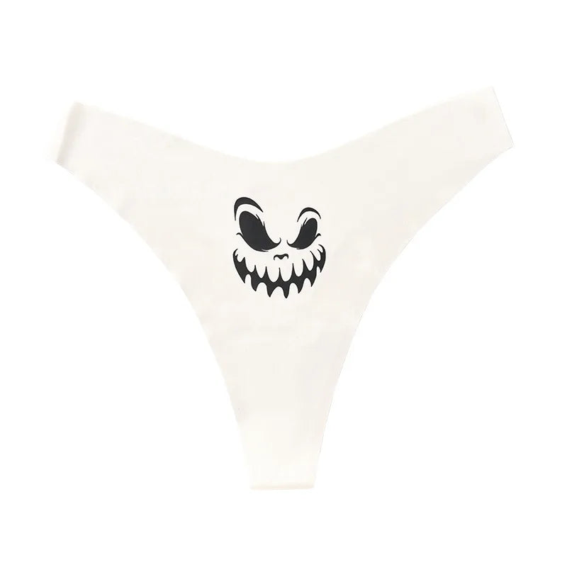 String Sans Couture Femme – Imprimé Halloween