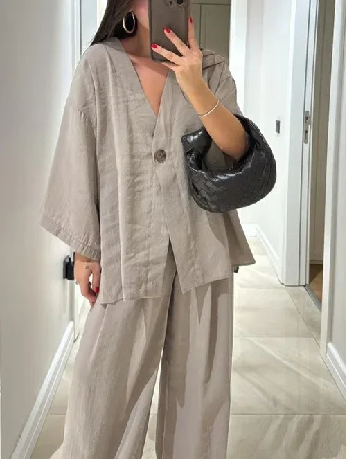 Ensemble Ample Femme – Coton et Lin