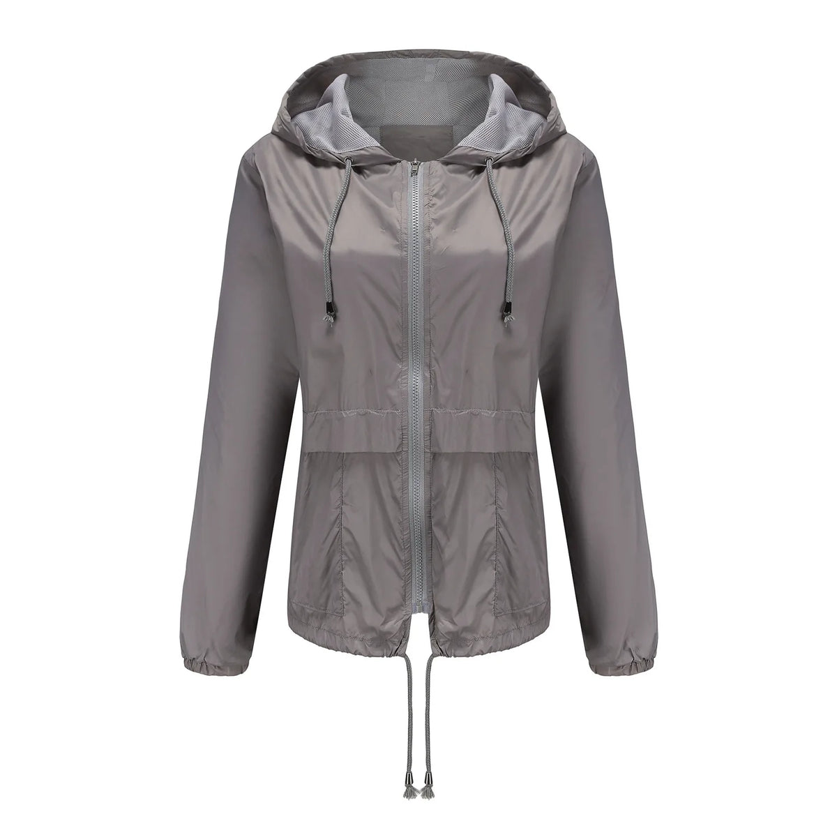 Veste Bleue à Capuche Femme – Style Urbain