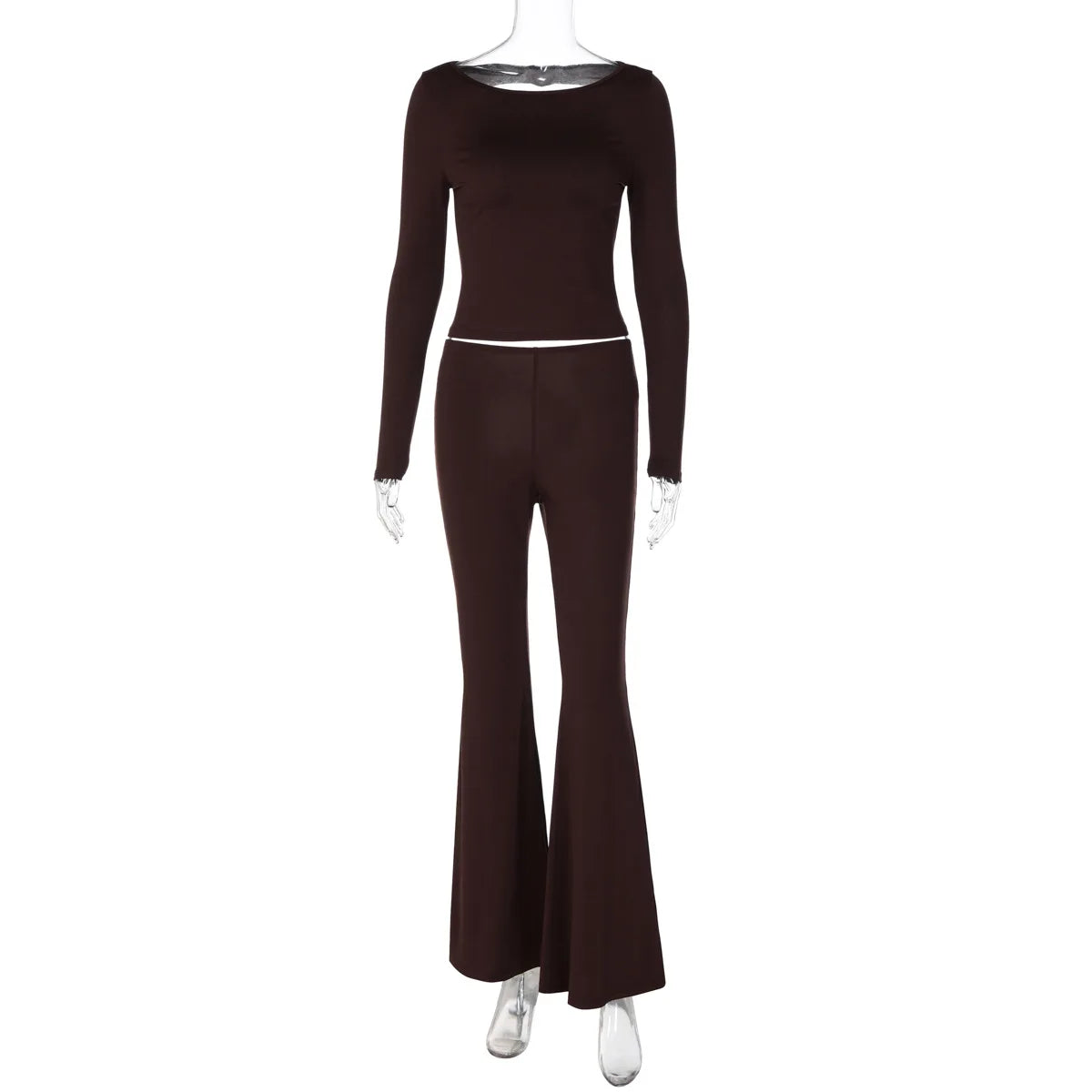 Ensemble Femme 2 Pièces Dos Nu avec Découpes