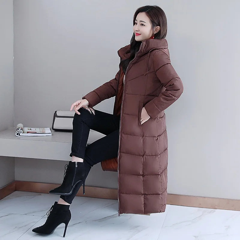 Parka Longue d’Hiver Femme – Coupe Chaude
