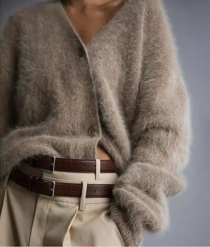 Cardigan Ample Femme – Maille Douce et Confortable