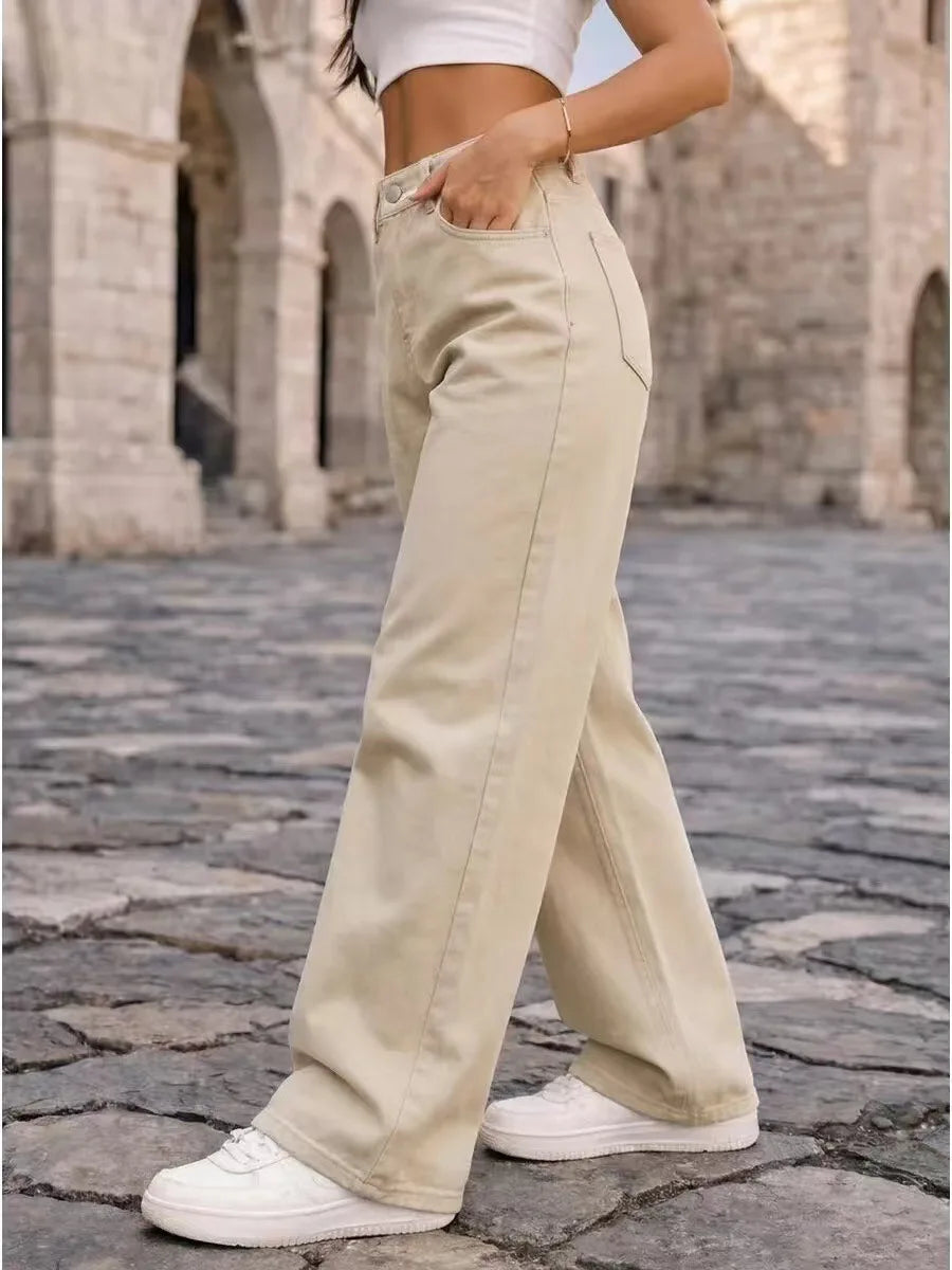 Jean Baggy Femme – Coupe Ample Streetwear