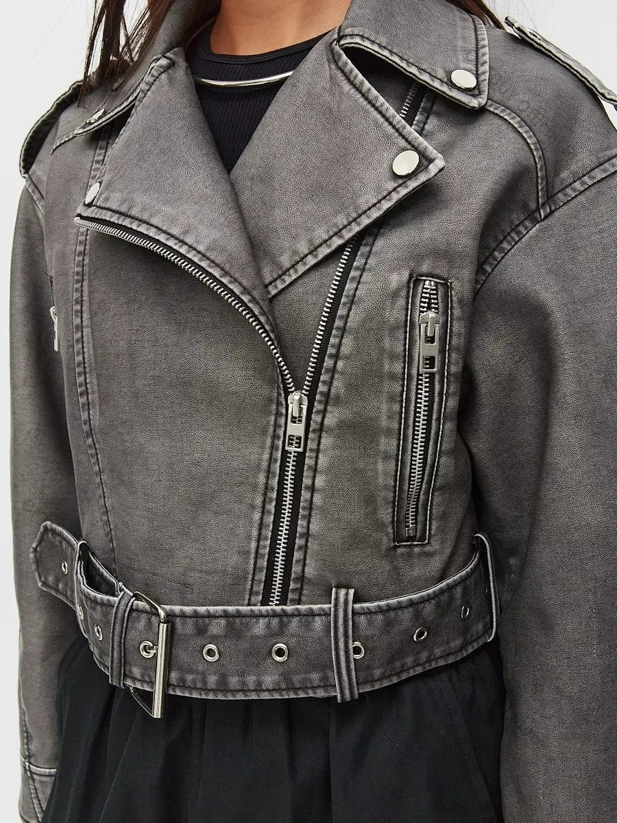 Veste Courte Femme – Similicuir