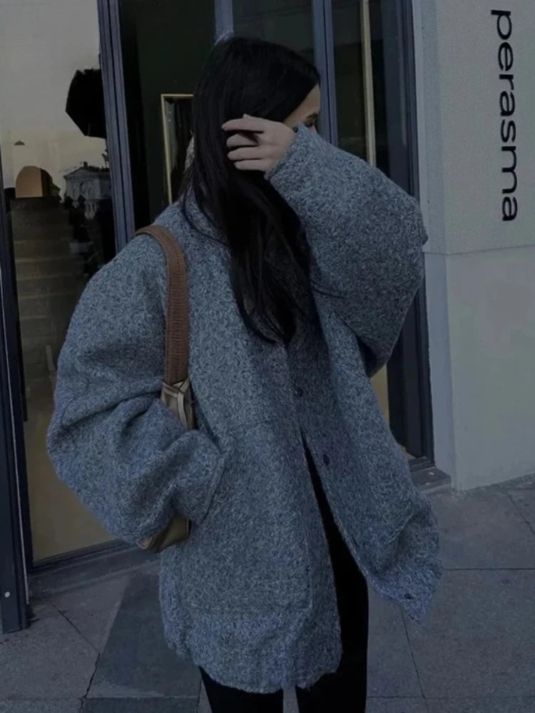 Blouson Rétro Oversize Style Streetwear