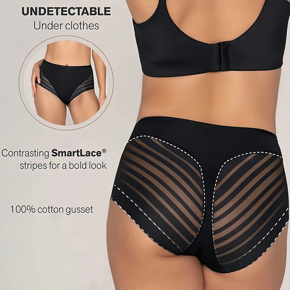 Slip Taille Basse Femme – Sans Couture et Effet Soie
