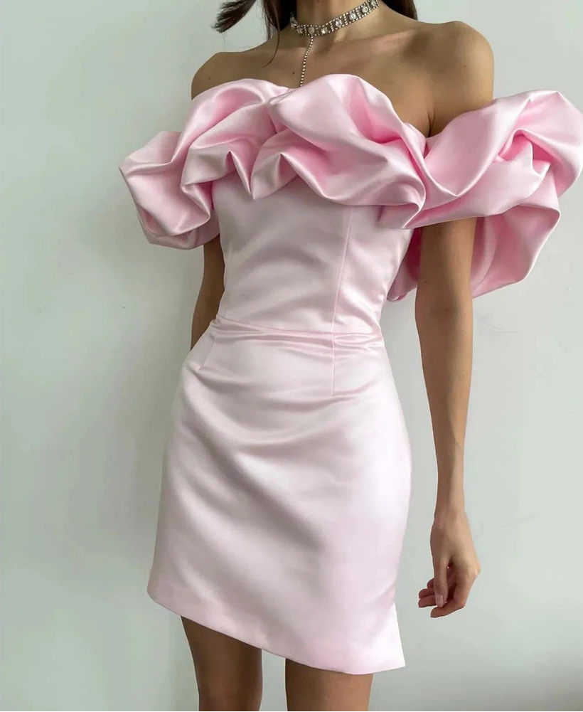 Mini-Robe de Soirée Femme – Coupe Élégante