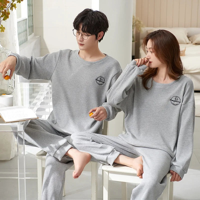 Pyjama Femme en Coton – Manches Longues