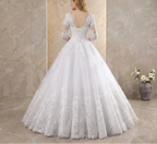 Robe de mariée de luxe style princesse pour femmes