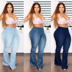 Jeans skinny taille haute pour femmes