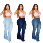 Jeans skinny taille haute pour femmes
