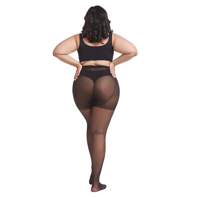 Collants en nylon 15D XXXL pour femmes