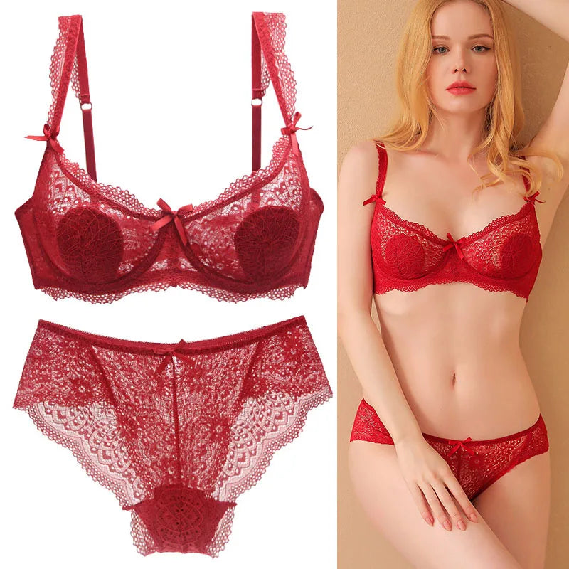 Ensemble de Lingerie culotte de soutien-gorge pour femmes