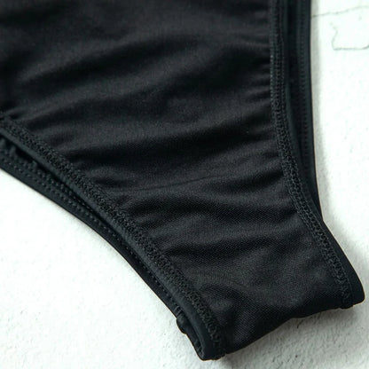 Maillot de Bain 1 Pièce Femme – Maille Transparente
