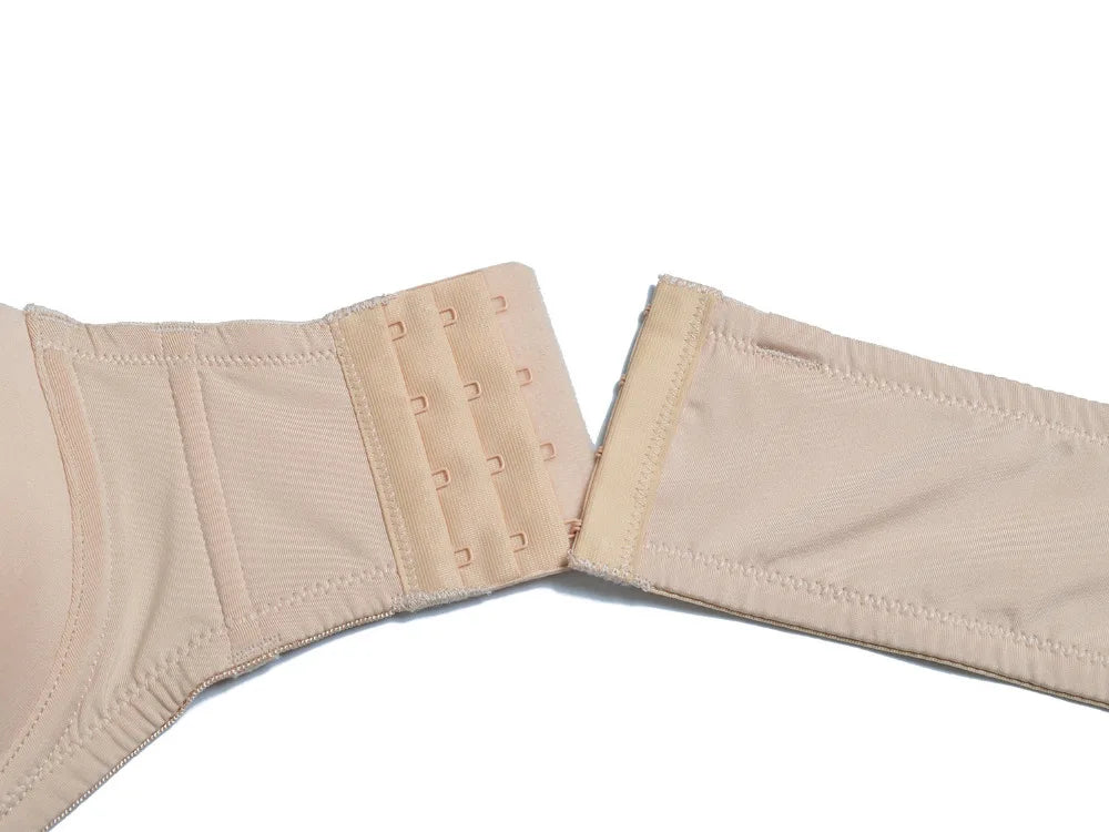 Soutien-gorge sans bretelles en silicone convertibles ajustés pour femmes