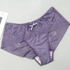 Lot de 3 culottes en dentelle pour femmes