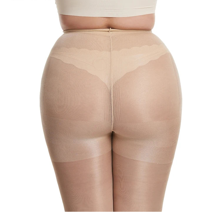 Lot de 2 collants taille haute pour femmes