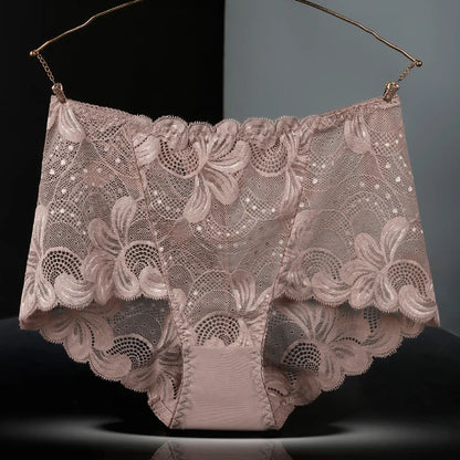 Culotte en Dentelle Ajourée Femme