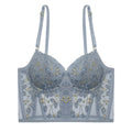 Soutien-gorge brodé en dentelle pour femmes