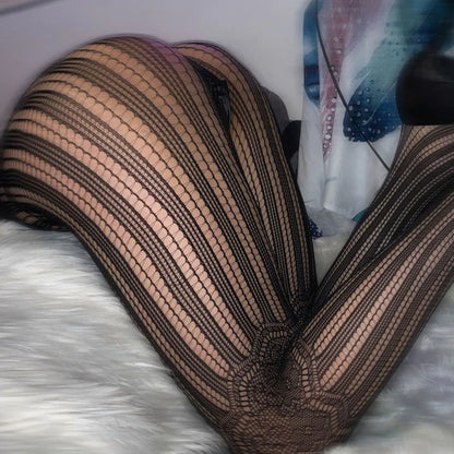 Collants Résille Grande Taille Femme