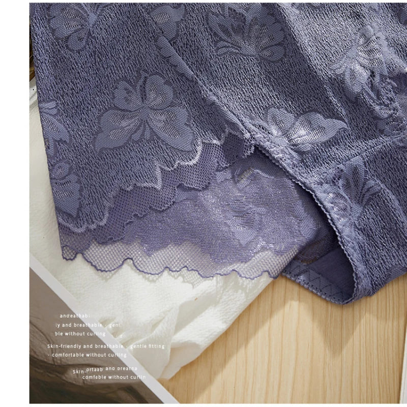 Culotte Sexy en coton et dentelle pour femmes