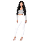 Jean taille haute pour femmes