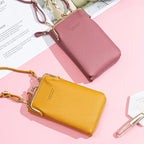 Sacs à bandoulière pour téléphone portable en cuir PU pour femmes