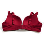 Soutien-gorge push-up rembourré à décolleté plongeant pour femmes