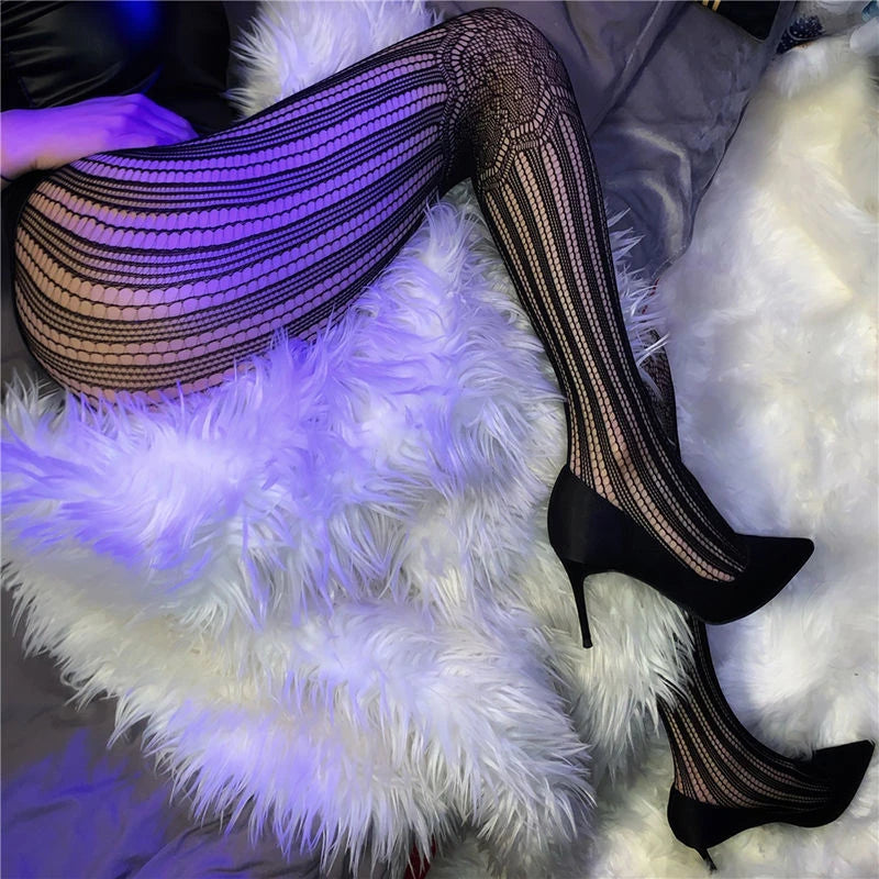 Collants Résille Grande Taille Femme