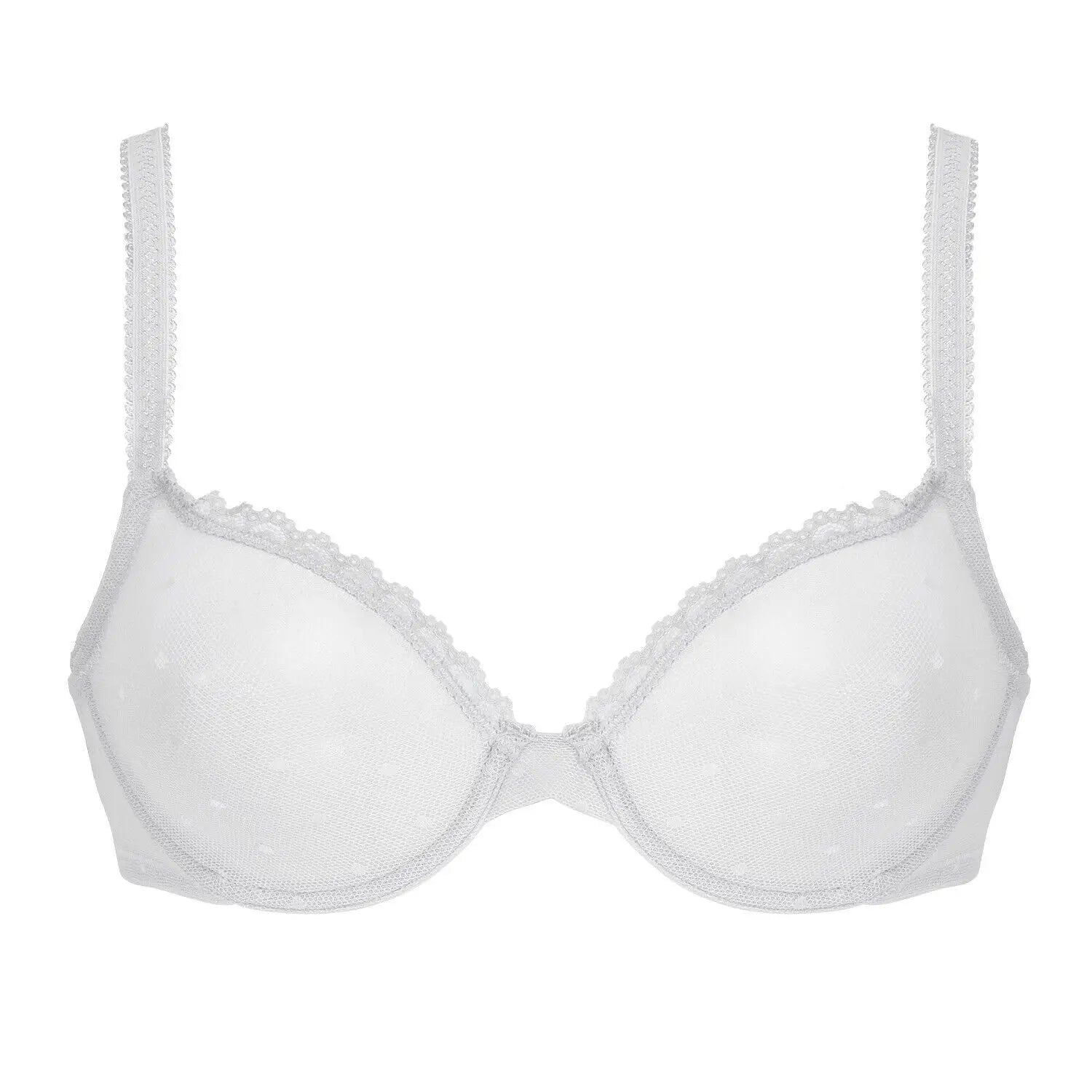 Soutien-gorge en dentelle en transparente Ultra mince à armatures pour femmes