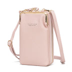 Sac à main en cuir PU pour pour téléphone portable pour femmes