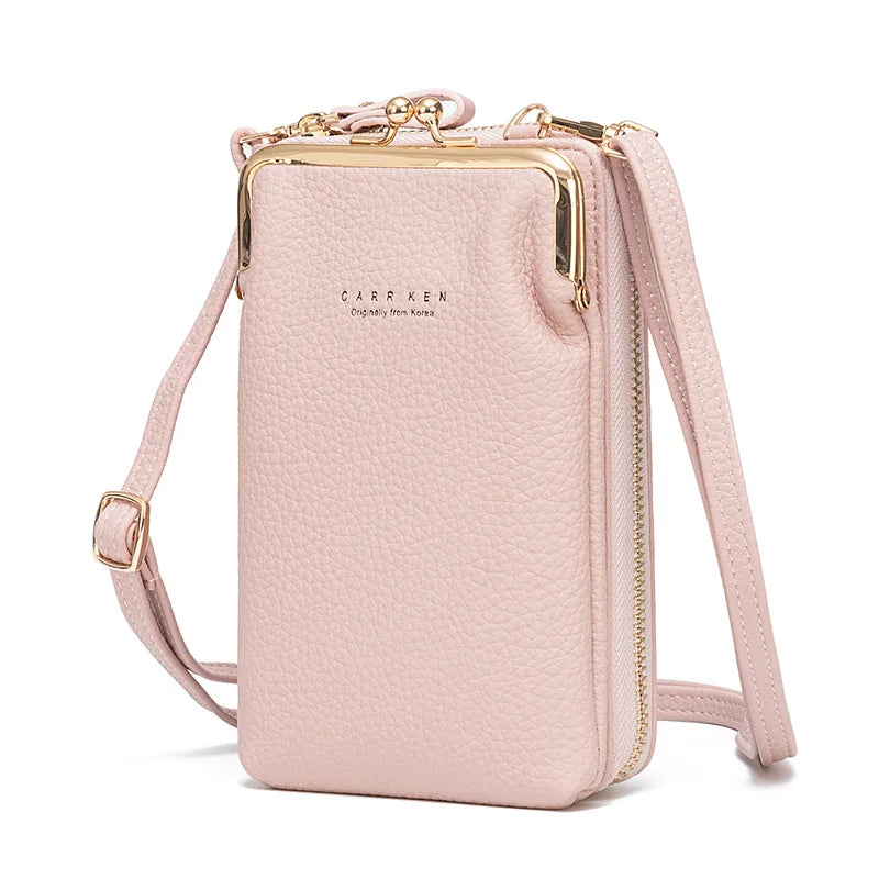 Sac à main en cuir PU pour pour téléphone portable pour femmes