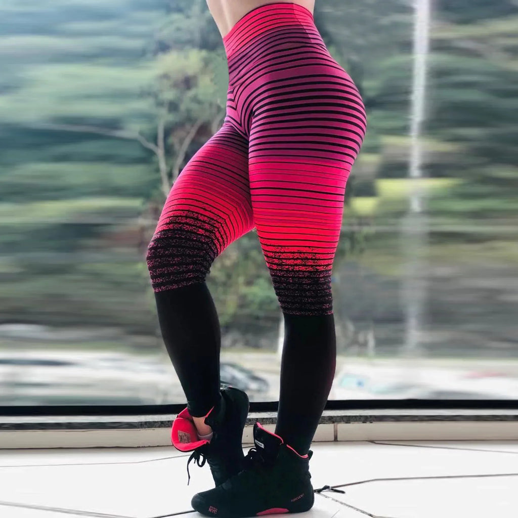 Leggings de yoga taille haute sans couture pour femmes
