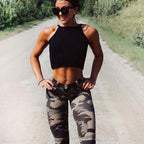 Pantalon camouflage pour femmes