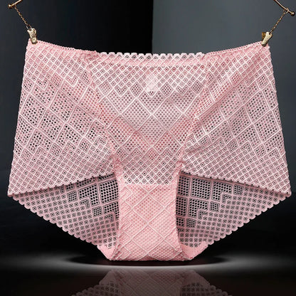 Culotte Femme en Dentelle Transparente