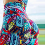 Leggings de yoga taille haute sans couture pour femmes