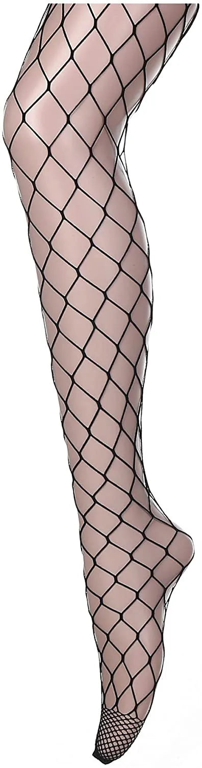 Collants résille en maille pour femmes