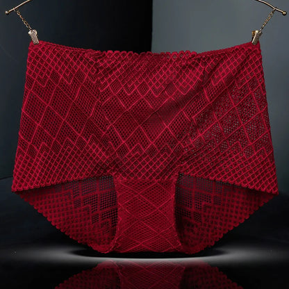 Culotte Femme en Dentelle Transparente