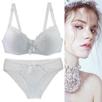 Ensemble de soutien-gorge Push Up et culotte pour femmes
