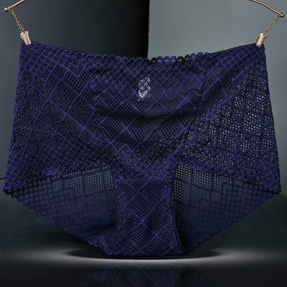 Culotte Femme en Dentelle Transparente