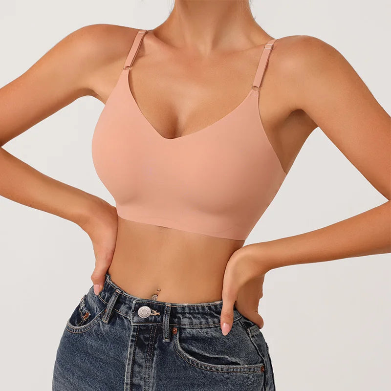 Soutien-gorge sans couture Push Up pour femmes