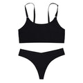 Ensemble de soutien-gorge sans couture et culotte sans fil pour femmes