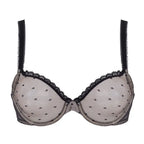 Soutien-gorge en dentelle en transparente Ultra mince à armatures pour femmes