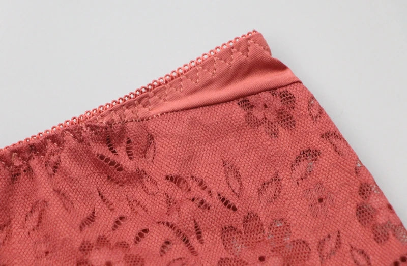 Lot de 3 culottes en dentelle pour femmes