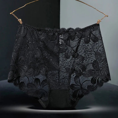 Culotte en Dentelle Ajourée Femme