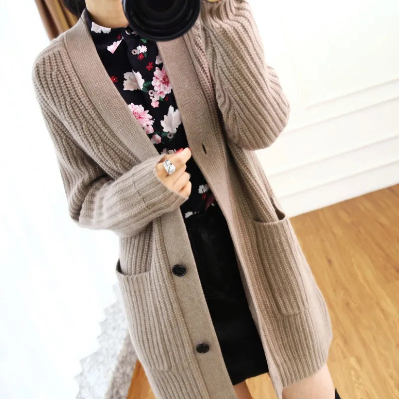 Cardigan en laine et cachemire pour femmes