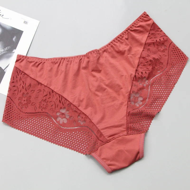Lot de 3 culottes en dentelle pour femmes