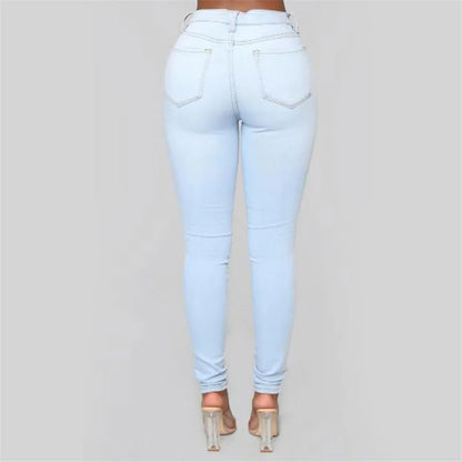 Jean Slim Femme – Taille Haute