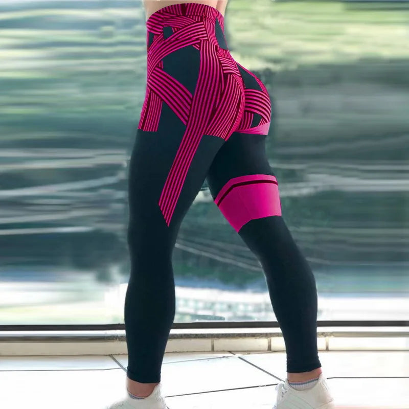 Leggings de yoga taille haute sans couture pour femmes